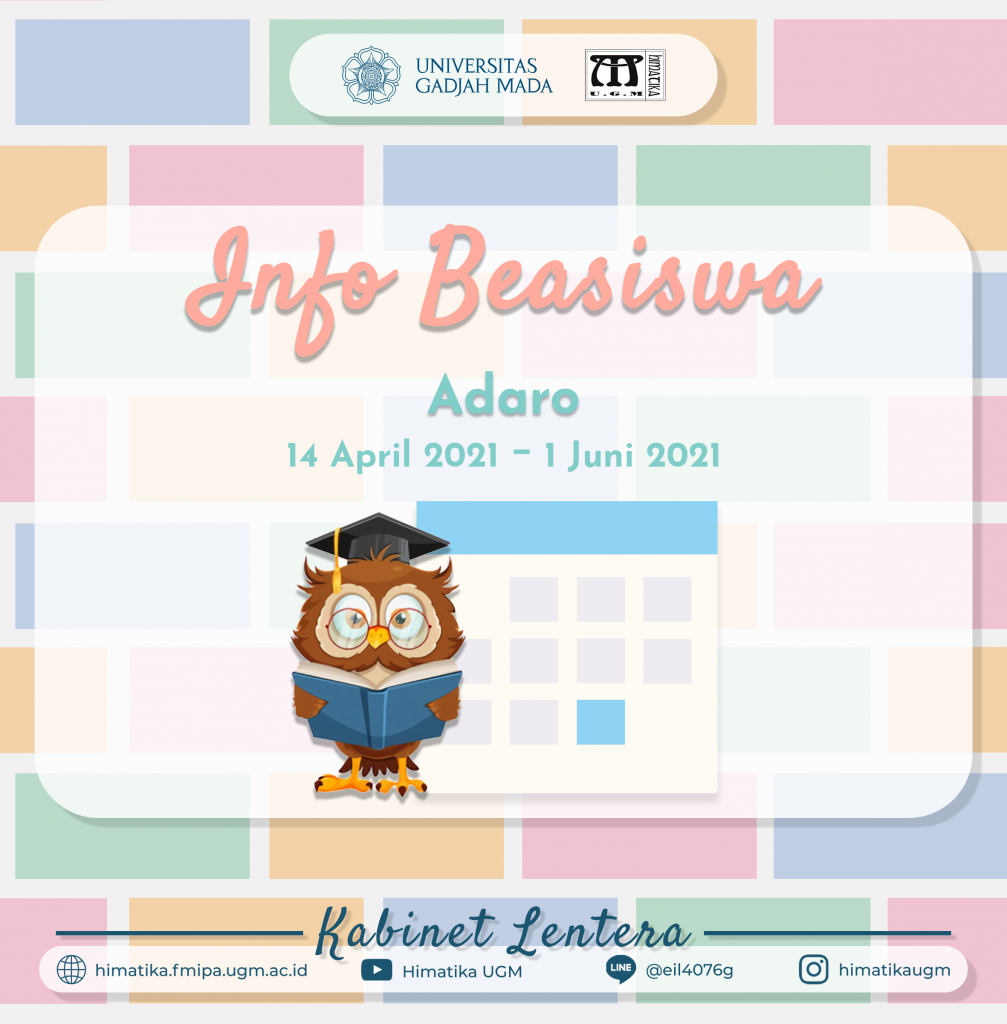 Info Beasiswa Adaro Foundation Himatika Ugm