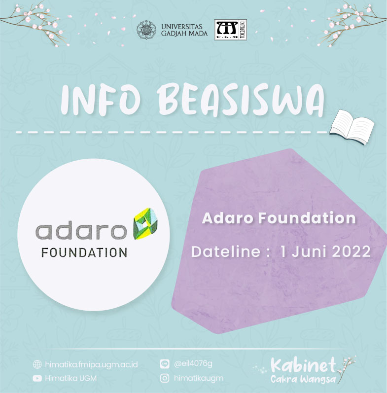 Adaro Foundation 2022 2023 Himatika UGM